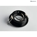 HEITRONIC Recessed spot DL7801, ROUND, GU10 & GU5.3, LED max. 8W, IP20, swiveling, black