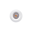 HEITRONIC LED Einbaustrahler DL6808, rund, 6W, 3000K, 400lm, IP54, 38 schwenkbar, dimmbar, wei
