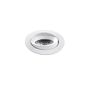 HEITRONIC LED Einbaustrahler DL6808, rund, 6W, 3000K, 400lm, IP54, 38 schwenkbar, dimmbar, wei