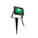 HEITRONIC Outdoor LED Flutlichtstrahler KINGSTON RGB + CCT-Switch, IP44, 15W 1250lm 110, mit Fernbedienung, dimmbar, anthrazit