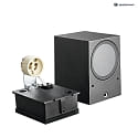 HEITRONIC Außenwandleuchte ABAJO, eckig, 1-flammig, GU10, anthrazit