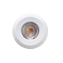 LED Einbaustrahler DL7202, IP20, 8.2cm, 5W,3000K 380lm 38, schwenkbar, wei