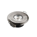 HEITRONIC LED Einbaustrahler DL7202, IP20, 8.2cm, 5W,3000K 380lm 38, schwenkbar, Nickel