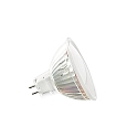 HEITRONIC LED NV-Reflektorlampe MR16, 12V AC / DC, GU5.3, 5W 3000K 380lm 100, gefrostet