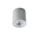 Surface mounted spot ADL9001, round, GU10, IP20, 25 swiveling, brushed aluminum