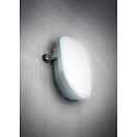 HEITRONIC Lampada da parete e soffitto BODRUM IP54, Grigio 