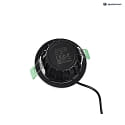 HEITRONIC Eclairage d'extérieur encastré DL8002 CCT Switch, pivotant à la cardan IP65, blanche gradable