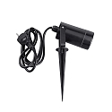 Erdspiestrahler BURANO, IP44, 230V AC, GU10 LED max. 7W, mit 2m Anschlussleitung + Stecker