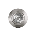 HEITRONIC LED Einbaustrahler DL6809, IP44, 7W 2000-2800K (dim-to-warm) 525lm, kardanisch schwenkbar, Nickel matt