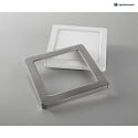 HEITRONIC cover SELESTO square, with Magnetic System®, nickel