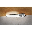 under-cabinet luminaire DETMOLD rigid, with switch, with socket IP20, silver matt  5W 250lm 4000K 120 120 CRI 80 44.9cm