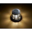 HEITRONIC path light GOMERA round IP65, anthracite, opal 