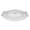 HEITRONIC LED Einbaudownlight LE MANS, rund, 18W, 3000/4000/6000K, 1650lm, IP44, dimmbar, wei