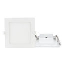 HEITRONIC LED Einbaudownlight LE MANS, eckig, 6W, 3000/4000/6000K, 430lm, IP44, dimmbar, wei