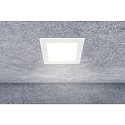 HEITRONIC LED Einbaudownlight LE MANS, eckig, 12W, 3000/4000/6000K, 1000lm, IP44, dimmbar, wei�