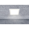 HEITRONIC LED Einbaudownlight LE MANS, eckig, 18W, 3000/4000/6000K, 1650lm, IP44, dimmbar, wei�