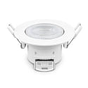 HEITRONIC recessed luminaire DL7003 round, CCT Switch IP44, white dimmable 5,5W 540/600/580lm 3000/4000/6500K 38 CRI >80