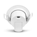 HEITRONIC recessed luminaire DL7003 round, CCT Switch IP44, white dimmable 5,5W 540/600/580lm 3000/4000/6500K 38 CRI >80