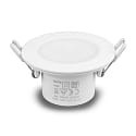 HEITRONIC recessed luminaire DL7003 round, CCT Switch IP65, white dimmable 6,7W 550/630/610lm 3000/4000/6500K 100 CRI >80