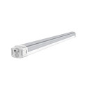 HEITRONIC LED Feuchtraumleuchte SHARK-X, 150cm, 32W, 3000/4000/6000K, 4160lm, IP65, mit Bewegungsmelder, wei