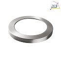 Magnetic metal ring for LED Downlight SELESTO, Ø 5.3in, nickel matt / inox brushed