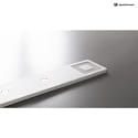 HEITRONIC Eclairage sous meuble CORTINA dimmable, réglable IP20, argent gradable 2,4W 140lm 2900-6500K CRI 80 20cm