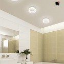 Helestra LED Bad-Deckenleuchte LIV 20, IP30, Ø 20cm, 17W 2900K 740lm, CRi >90, dimmbar, mattweiß
