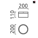 Luminaire de salle de bain LIV 20 forme de l'anneau IP30