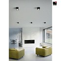 LED Ceiling luminaire DORA LED, round, IP20, white matt