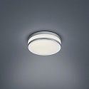 LED Ceiling luminaire ZELO 22 LED Bathroom luminaire, IP44, chrome