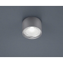 Luminaire de plafond KARI rond IP30, nickel mat gradable