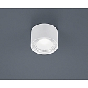 Luminaire de plafond KARI rond IP30, blanc mat gradable