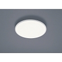 Luminaire de plafond RACK rond IP20, satin, blanc mat gradable