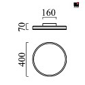 Plafoniera SONA rotondo IP20