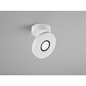 LED Ceiling luminaire GOTO LED Spot, IP54, white matt