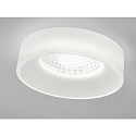 LED Bad-Deckeneinbauleuchte IVA, IP44,  8cm, 5W 2900K 480lm, CRi >90, dimmbar, Acryl satiniert