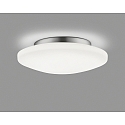LED Bad-Deckenleuchte KYMO 36, IP44,  36cm, 21W 2900K 1420lm, CRi >90, chrom / Opalglas satiniert