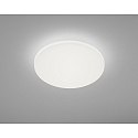 Helestra LED Bad-Deckenleuchte KYMO 36, IP44,  36cm, 21W 2900K 1420lm, CRi >90, chrom / Opalglas satiniert