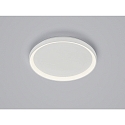 Luminaire de plafond MORI CCT Switch, avec diffuseur IP20, blanc mat gradable