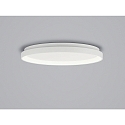 Helestra LED Deckenleuchte MORI, IP20,  57cm, 50W 2700/3000K (CCT), CRi >90, dimmbar, Acryldiffusor satiniert, mattwei