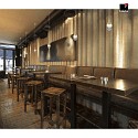 LED Pendant luminaire DEEP LED, IP20, gold matt
