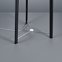 Helestra Lampadaire CERTO E27 IP20, anthrazit, chrome, noir, anodis