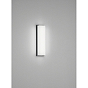 LED Wandleuchte / Spiegelleuchte COSI 31, IP30, 10W 2900K 660lm, CRi >90, dimmbar, Glas satiniert + poliert, mattschwarz