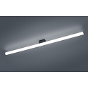 Helestra LED Wandleuchte / Deckenleuchte LOOM 120, IP44, 120cm, 20W 2900K 1990lm, CRi >90, schaltbar, mattschwarz