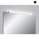 mirror luminaire LADO-S 90 IP44, chrome, white 