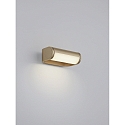 LED Wandleuchte LUZ, IP54, direkt / indirekt (drehbar), 9W 2700K 850lm, CRi >90, dimmbar, satiniert, coffee