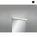 Helestra Luminaire mural PONTO-S CCT Switch, direct, commutable IP44, chrome 