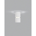 Helestra Luminaire de plafond ROK  1 flamme, direct / indirect, focalisable IP20, blanc mat gradable