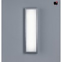 Helestra Applique da esterno SCALA angolare, lang IP44, acciaio inossidabile 