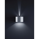 SIRI 44-R Wall luminaire IP54 silvergrey